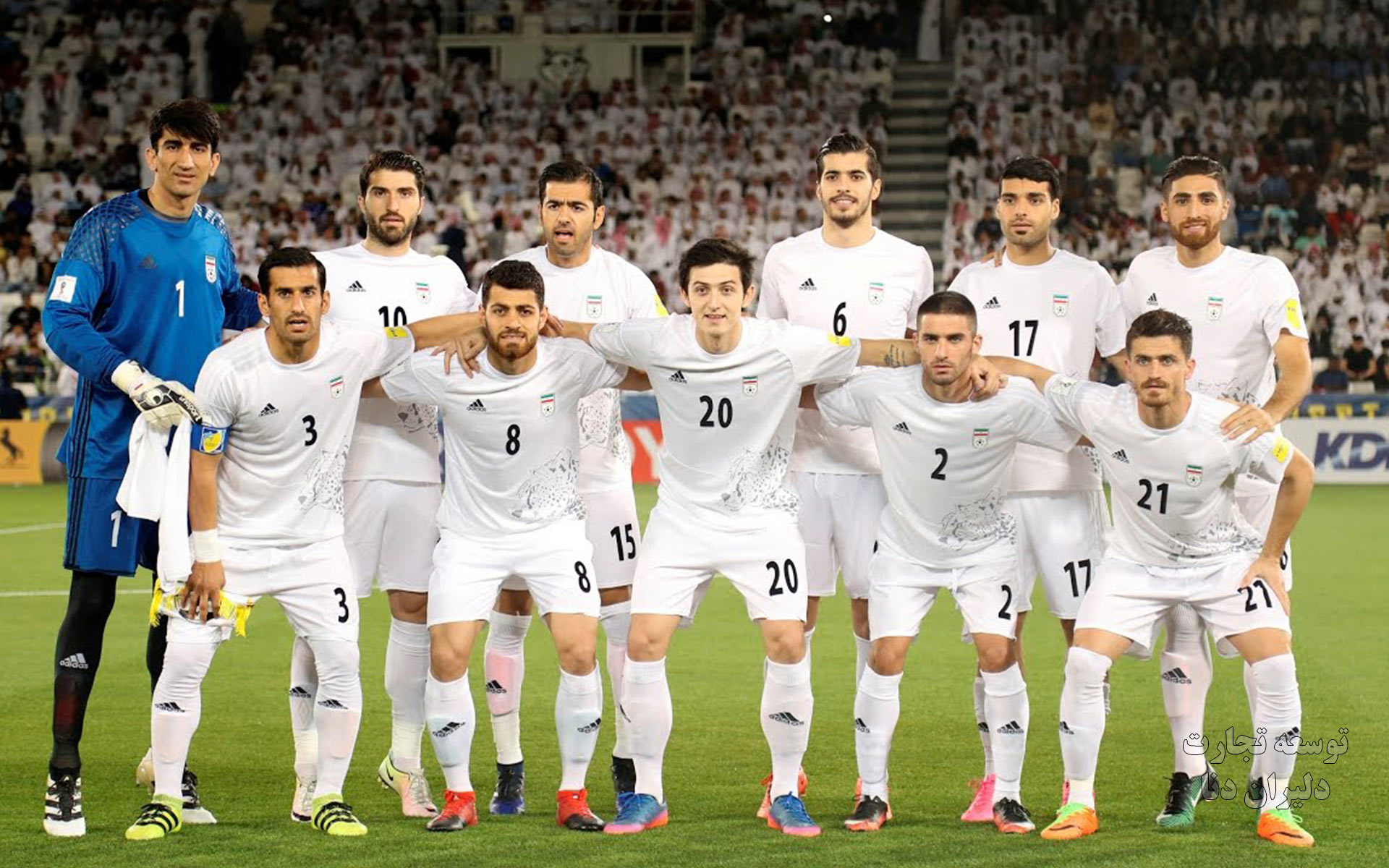 تصاویر با کیفیت تیم ملی فوتبال ایران برای پس زمینه 17